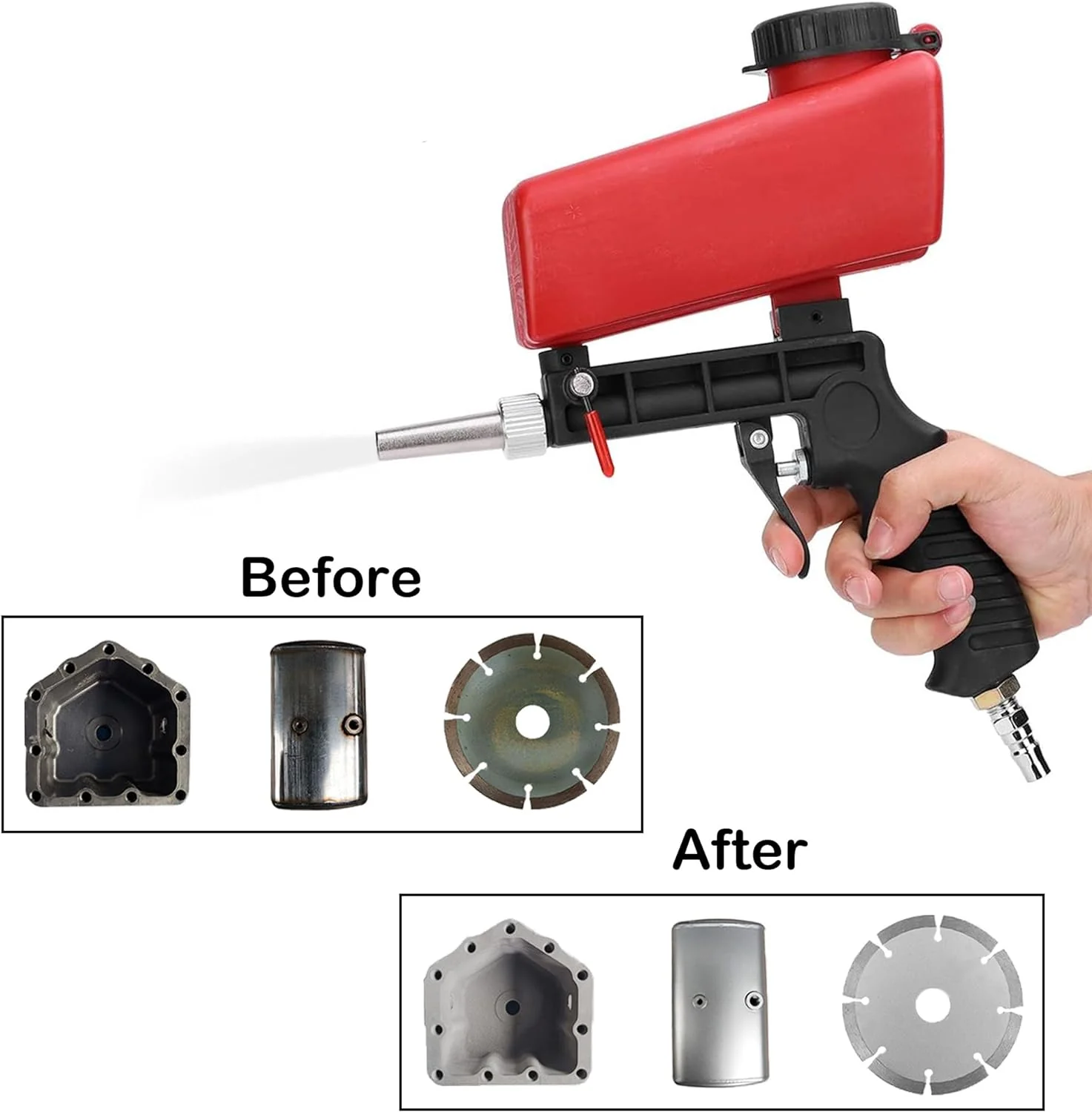 🔥Summer Hot Sale Promotion-49% OFF✨-Portable Pneumatic Sandblasting Gun - Image 9