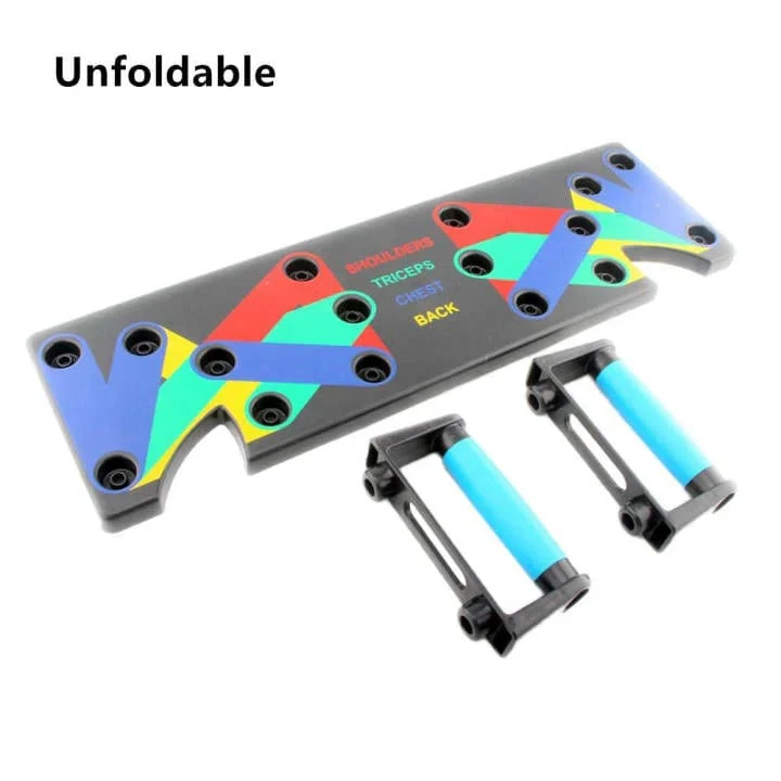 🌈Multifunctional Folding Push-up Fitness Board Sports Abdominal Device - Image 3