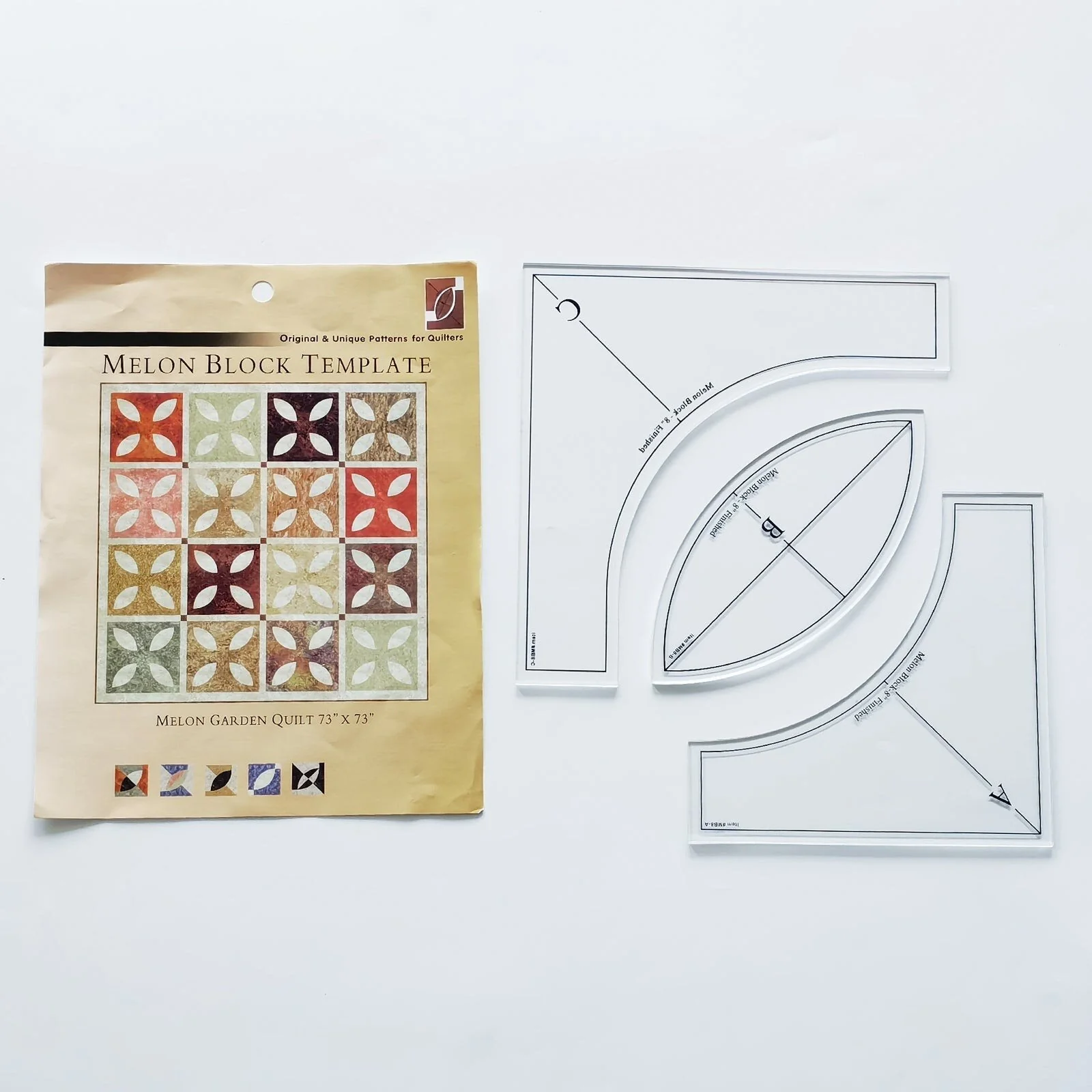 Quick Curve Quilt Template Set - Image 2