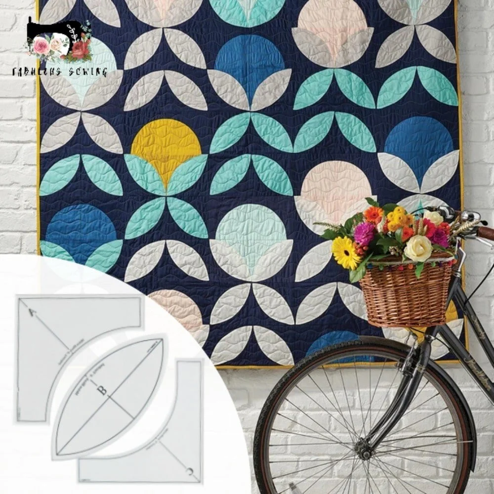 Quick Curve Quilt Template Set - Image 5