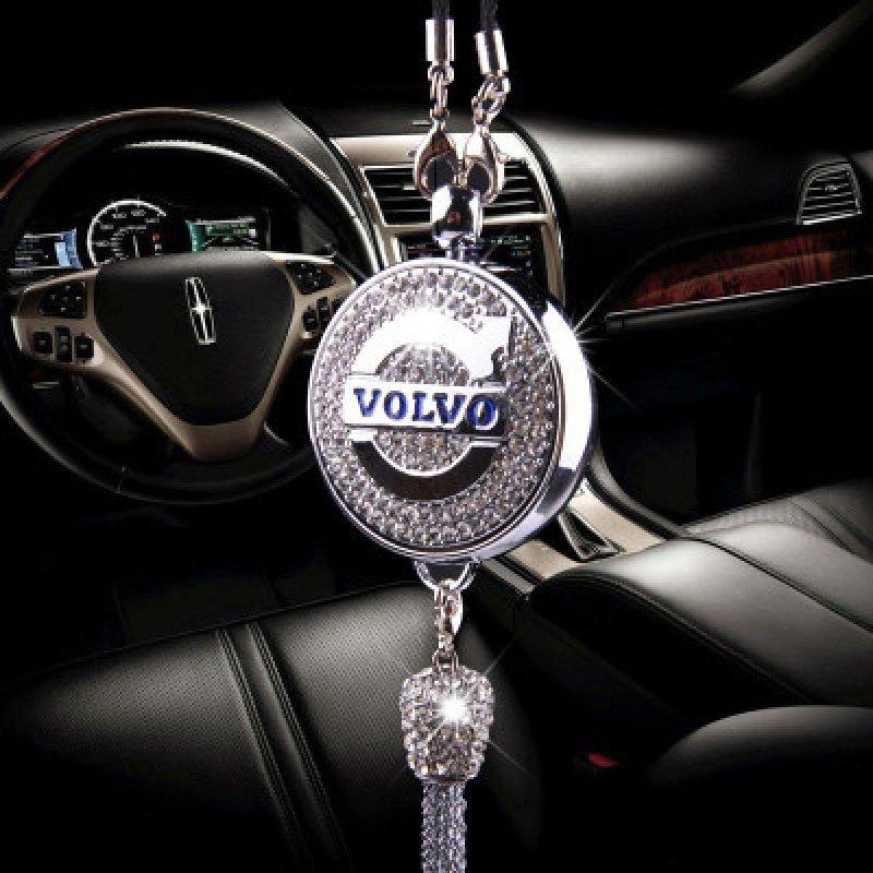 Rearview Mirror Diamond Perfume Pendant - Image 15
