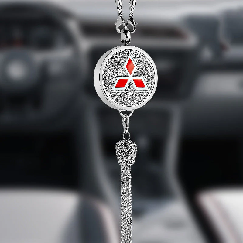 Rearview Mirror Diamond Perfume Pendant - Image 18