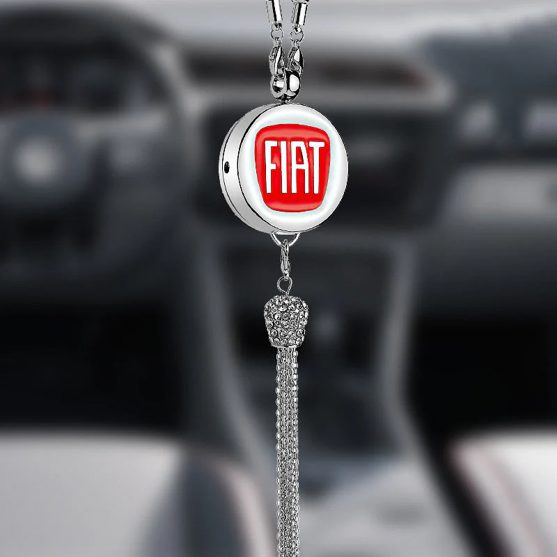 Rearview Mirror Diamond Perfume Pendant - Image 20