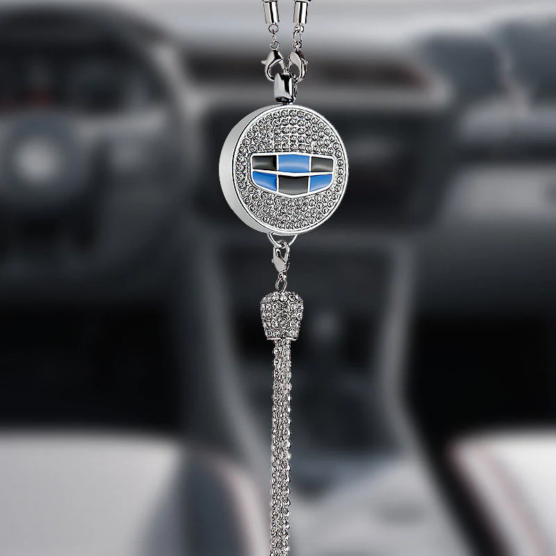 Rearview Mirror Diamond Perfume Pendant - Image 21