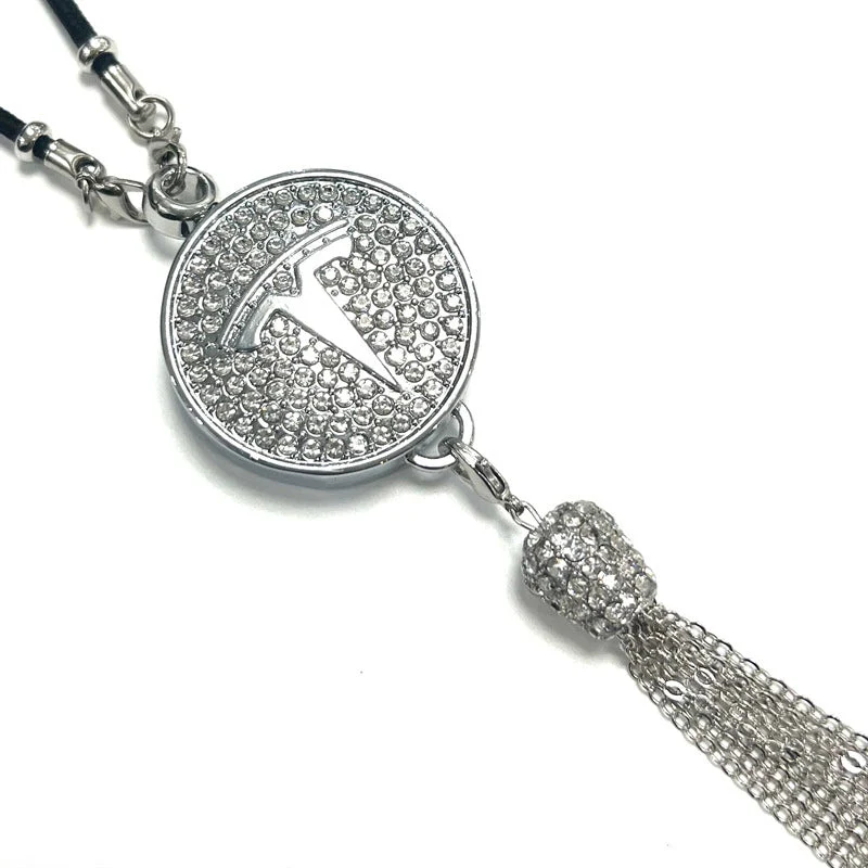 Rearview Mirror Diamond Perfume Pendant - Image 34