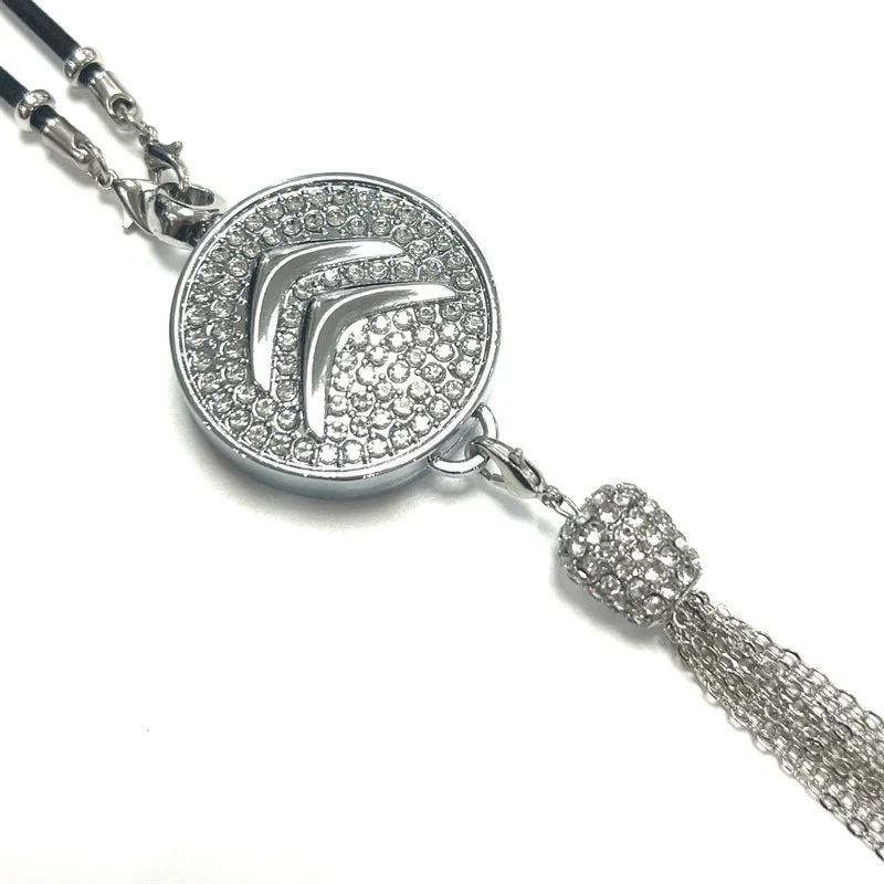 Rearview Mirror Diamond Perfume Pendant - Image 35