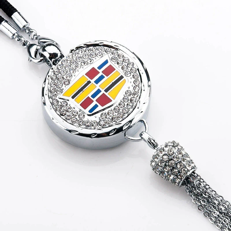 Rearview Mirror Diamond Perfume Pendant - Image 39