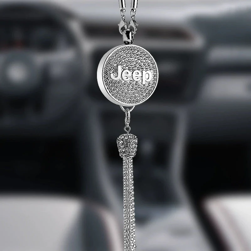 Rearview Mirror Diamond Perfume Pendant - Image 42