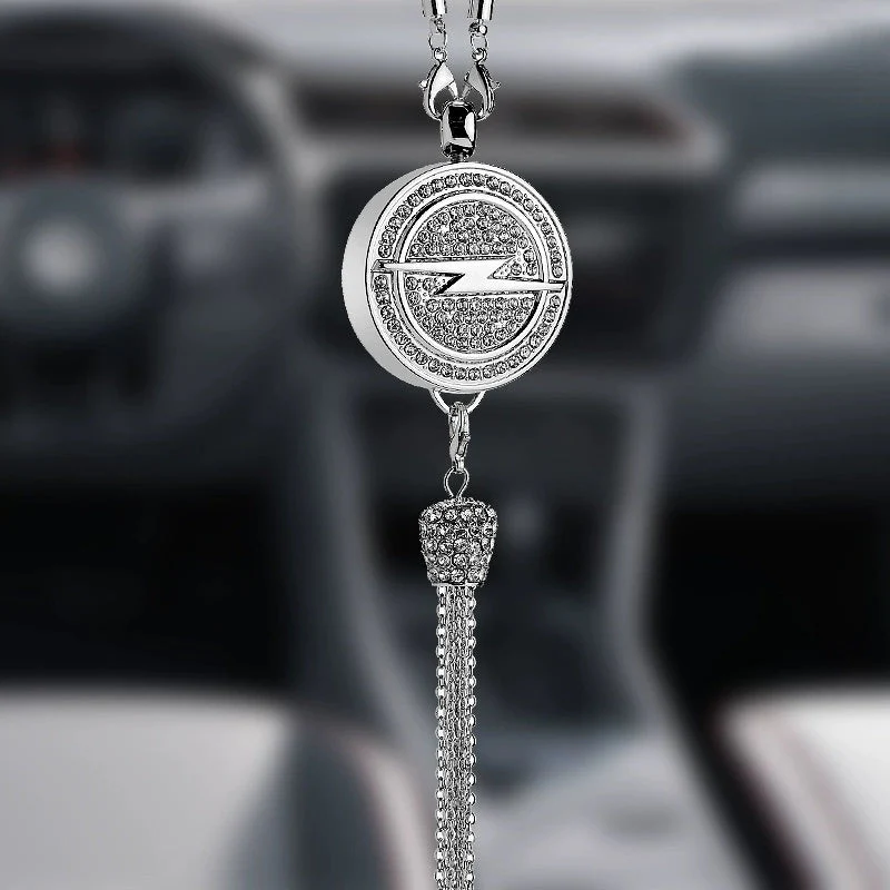 Rearview Mirror Diamond Perfume Pendant - Image 43