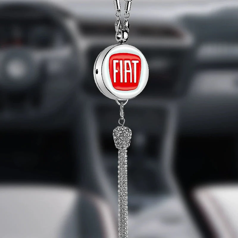 Rearview Mirror Diamond Perfume Pendant - Image 44