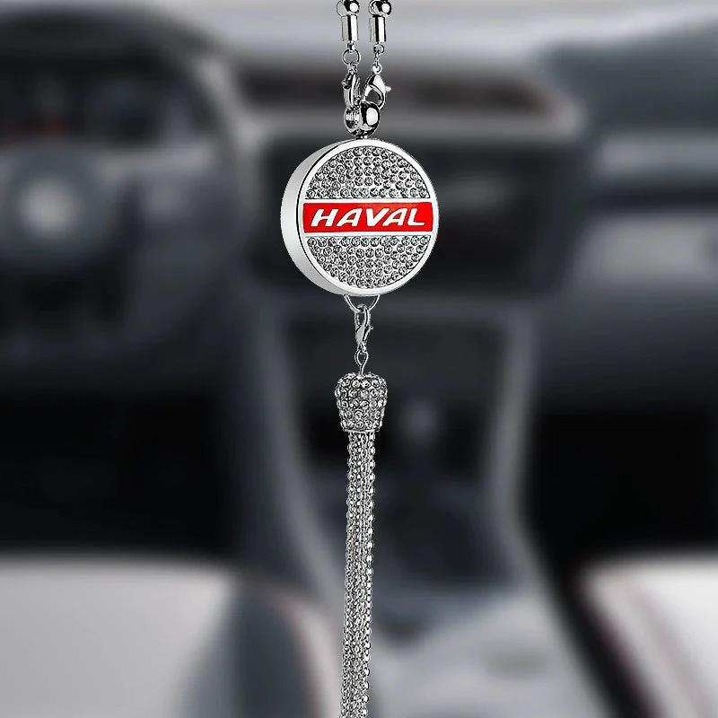 Rearview Mirror Diamond Perfume Pendant - Image 45
