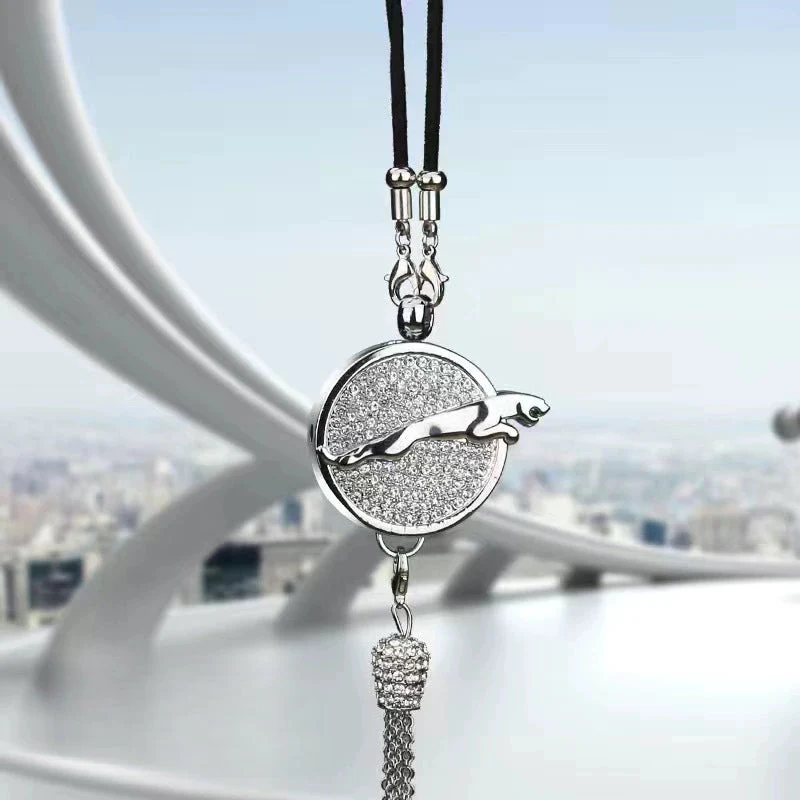 Rearview Mirror Diamond Perfume Pendant - Image 46
