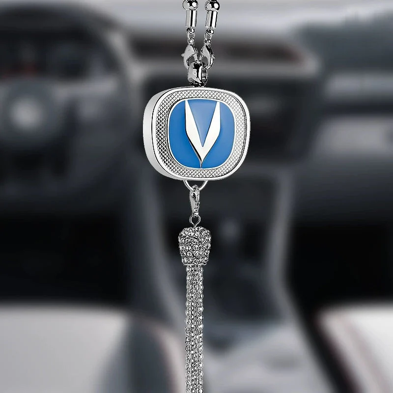 Rearview Mirror Diamond Perfume Pendant - Image 47