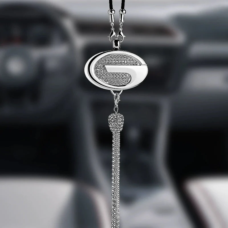 Rearview Mirror Diamond Perfume Pendant - Image 48