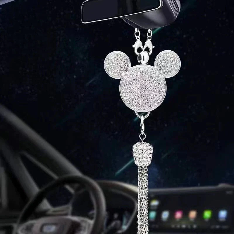 Rearview Mirror Diamond Perfume Pendant - Image 50