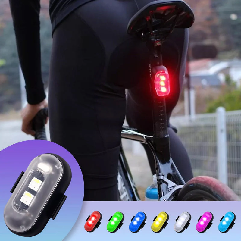 Universal colorful flashing warning light for drones, cars, motorcycles and bicycles Remote Control Strobe Light - Image 5