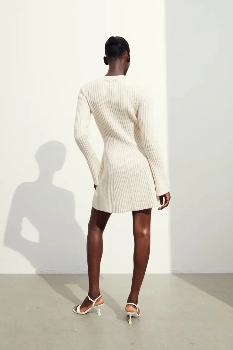 ð¥Rib-knit Dress - Image 8
