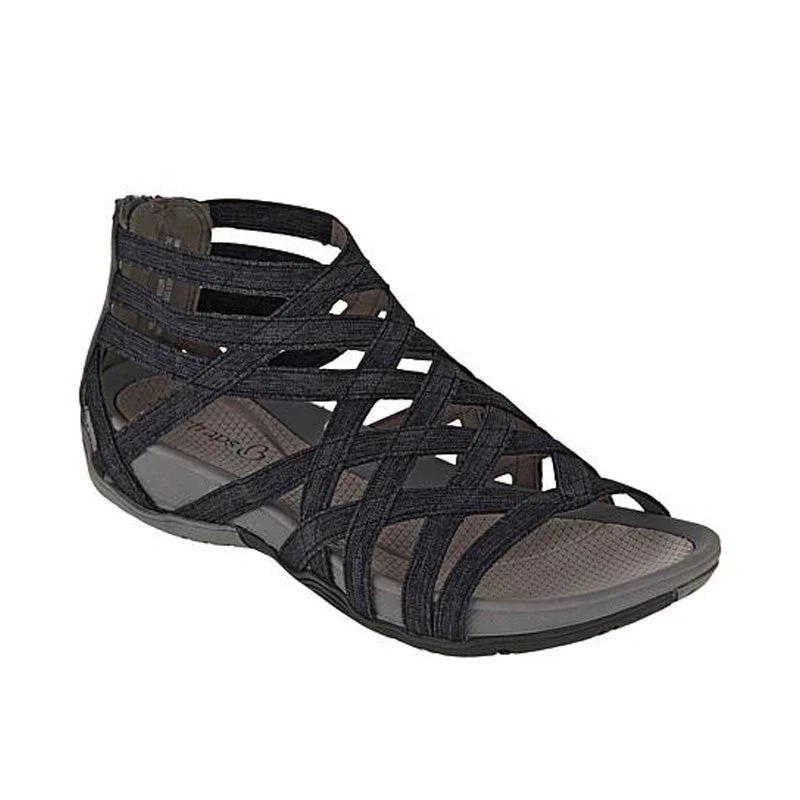 Round Toe Hollow Roman Gladiator Sandals - Image 10