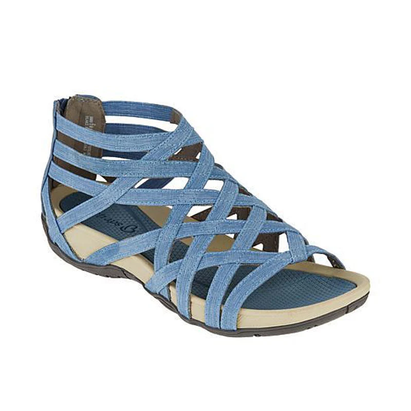 Round Toe Hollow Roman Gladiator Sandals - Image 12