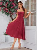 💐Ruched Bust Split Thigh Cami Dress - Image 22