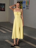 💐Ruched Bust Split Thigh Cami Dress - Image 28
