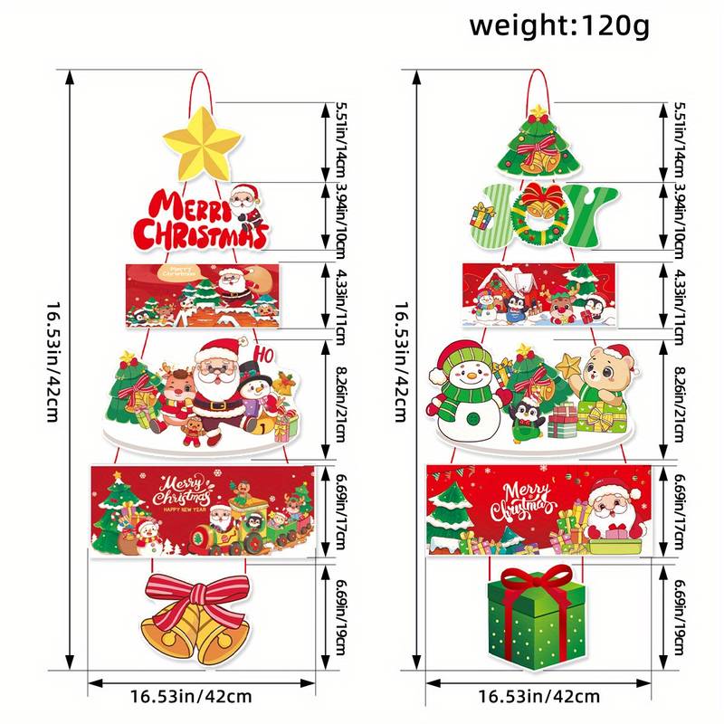 🔥Santa Claus and Snowman Themed Holiday Party Decorations🎅 Christmas Door Curtain Decorations - Image 9