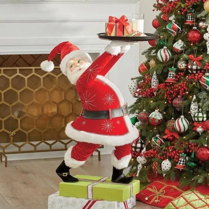 🎅Santa Holdings Tray Figurine - Image 2