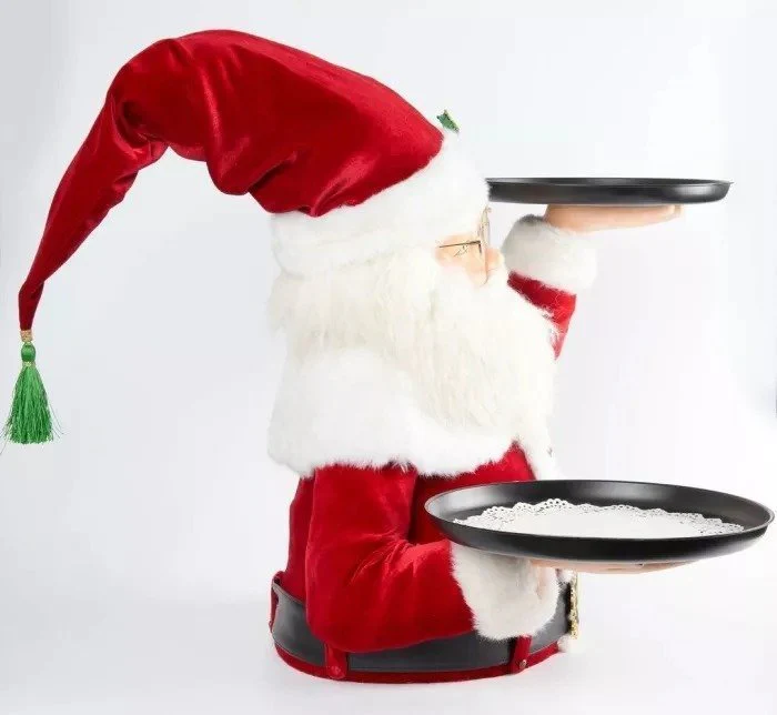 🎅Santa Holdings Tray Figurine - Image 6