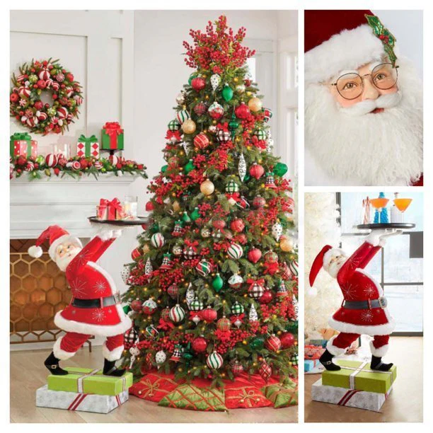 🎅Santa Holdings Tray Figurine - Image 8