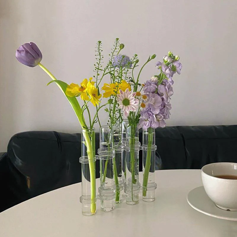 Hinged flower vase (6 pcs/8 pcs) - Image 21