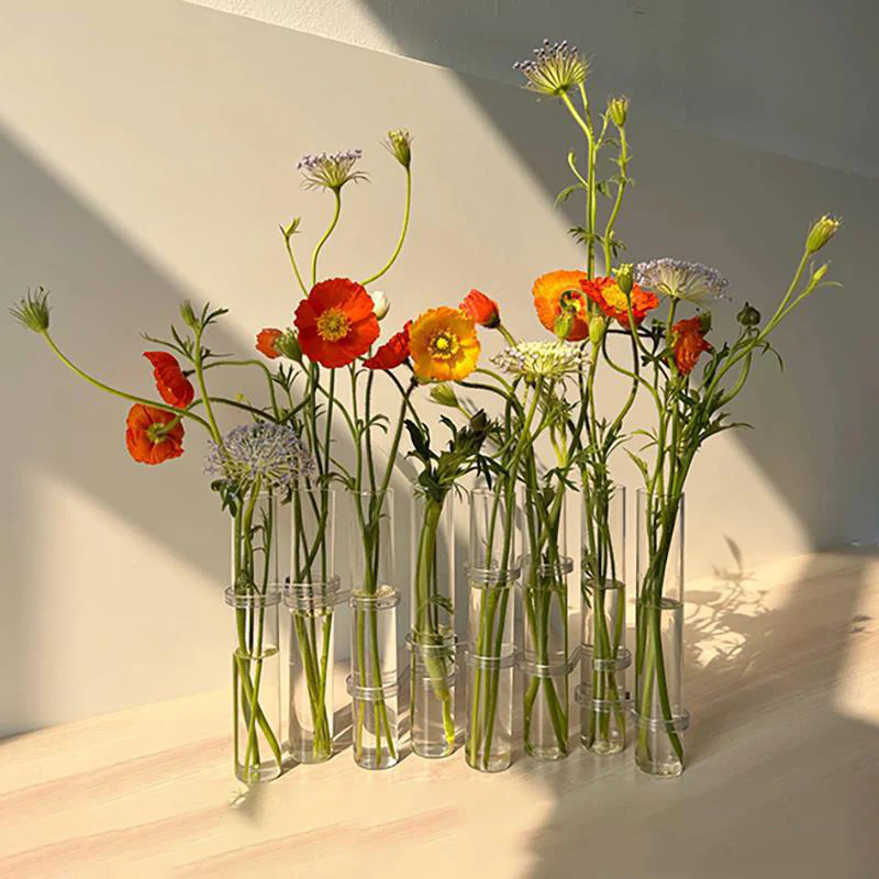 Hinged flower vase (6 pcs/8 pcs) - Image 22