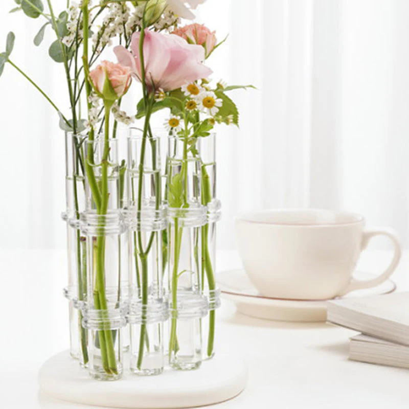 Hinged flower vase (6 pcs/8 pcs) - Image 7