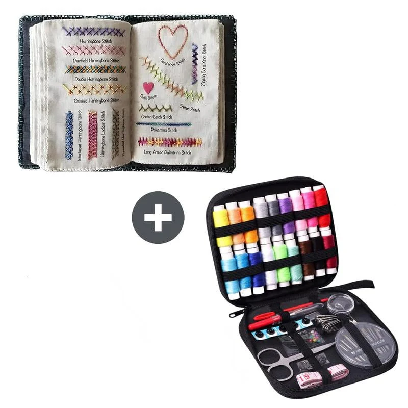 🔥 🌈Beginner-Friendly💕 Embroidery Stitch Book - Image 9
