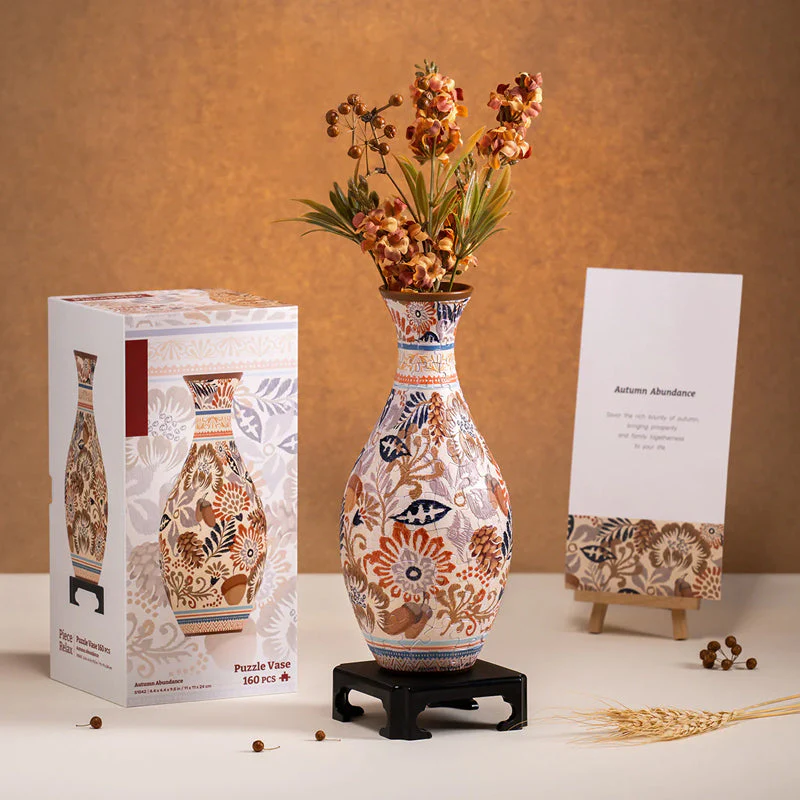 ✨3D Art Puzzle Vase 🌸 A Perfect Christmas Gift🎁