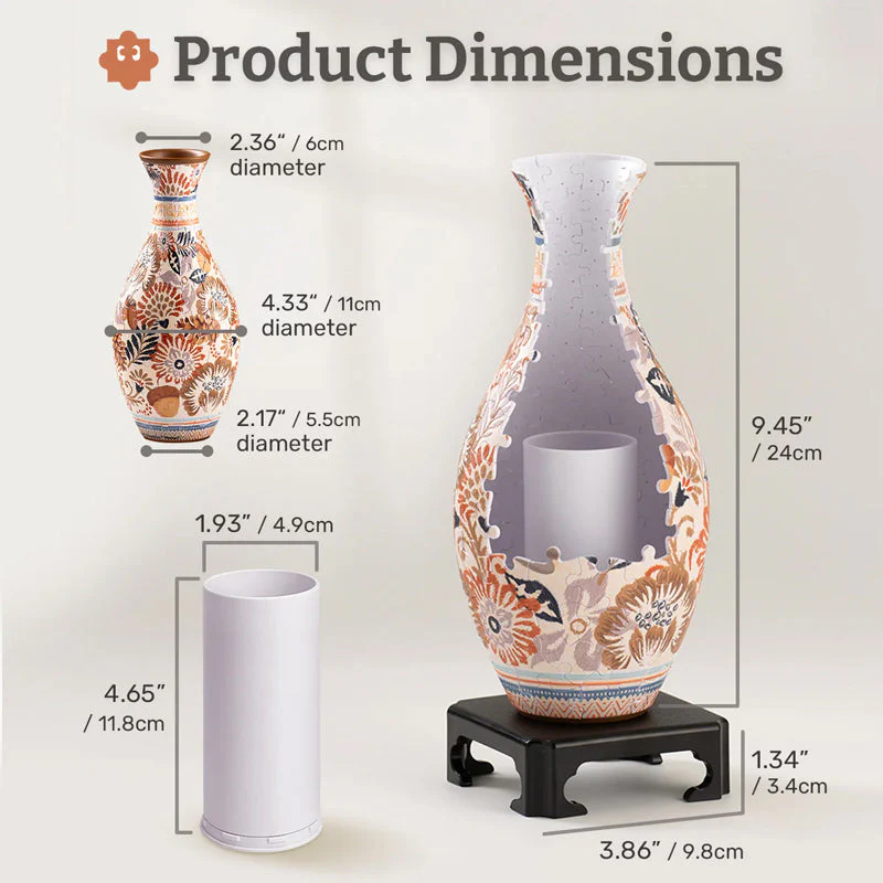 ✨3D Art Puzzle Vase 🌸 A Perfect Christmas Gift🎁 - Image 8