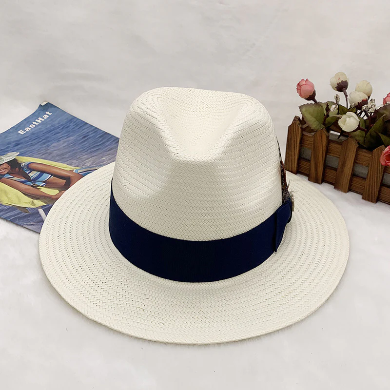 Miller Ranch Straw Trilby Fedora – Coffee[Fast shipping and box packing] - Image 12