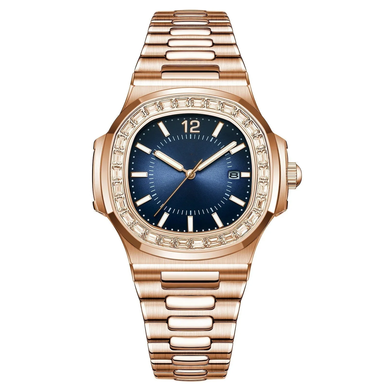 🔥🔥🔥British Style Square Luxury Waterproof Quartz Watch for Men - Image 10