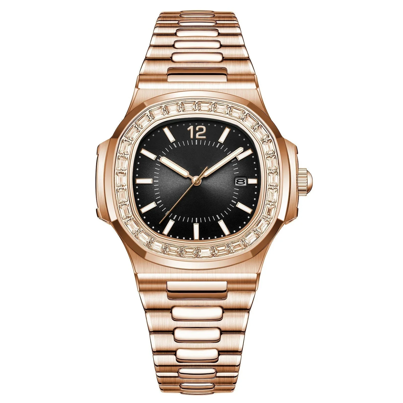 🔥🔥🔥British Style Square Luxury Waterproof Quartz Watch for Men - Image 11