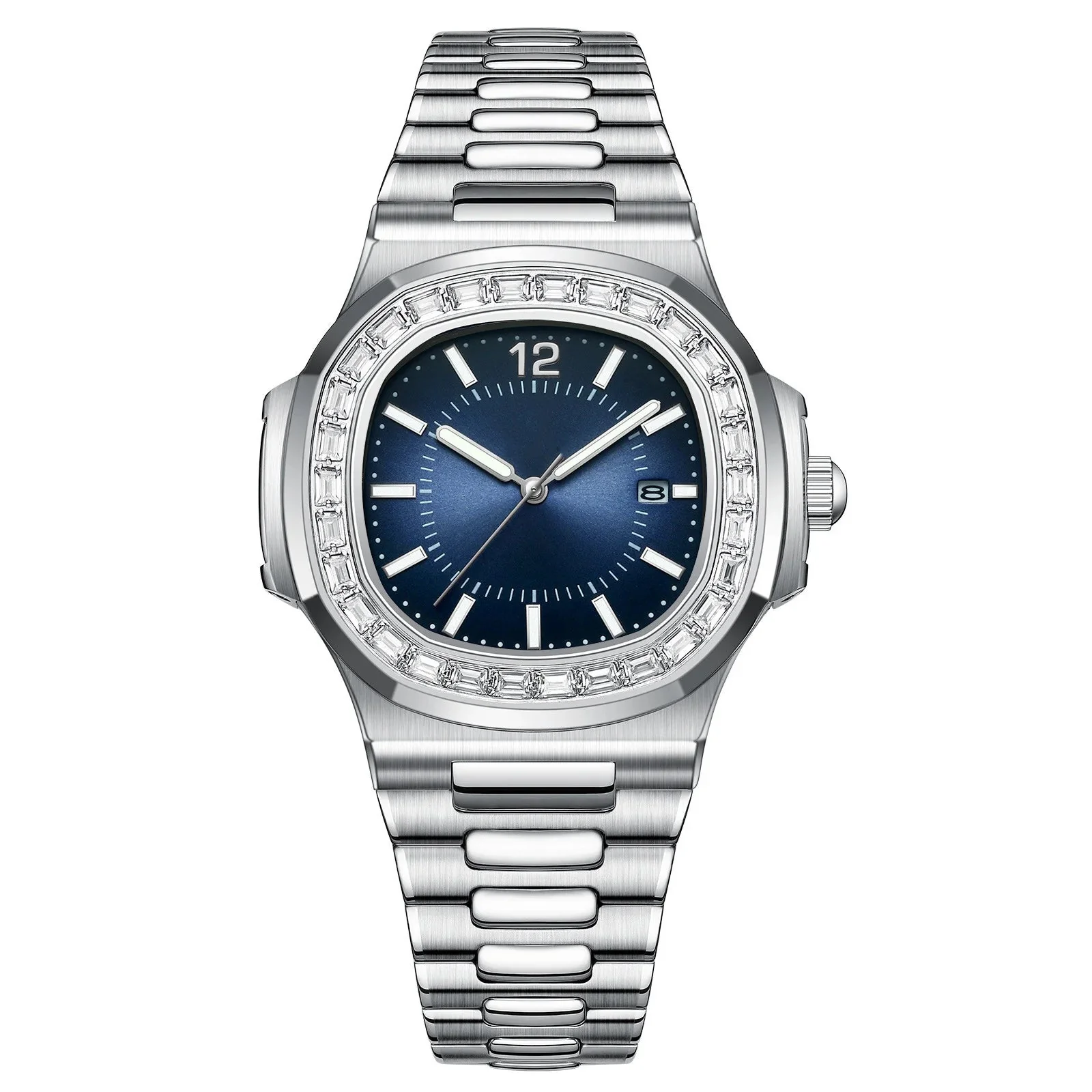 🔥🔥🔥British Style Square Luxury Waterproof Quartz Watch for Men - Image 6