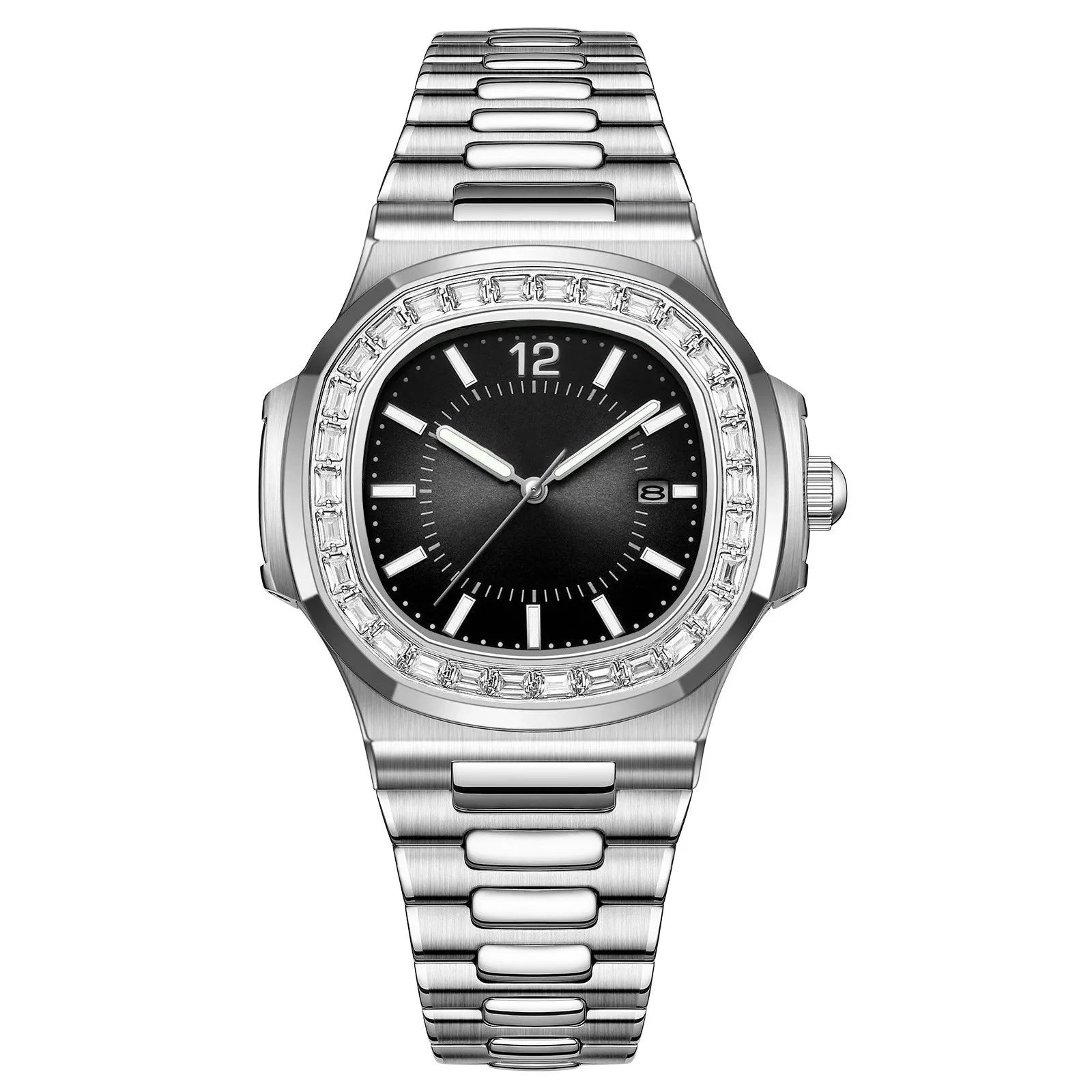 🔥🔥🔥British Style Square Luxury Waterproof Quartz Watch for Men - Image 8