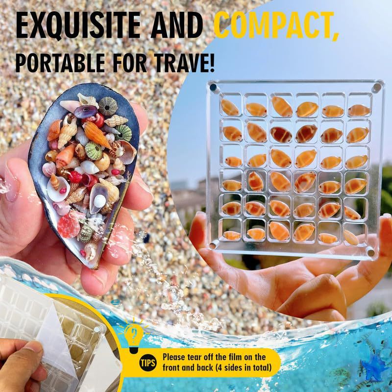Acrylic Magnetic Seashell Storage Box - Image 9