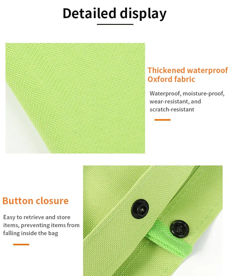 🔥Shopping Bag Folding Green Bag - Image 6
