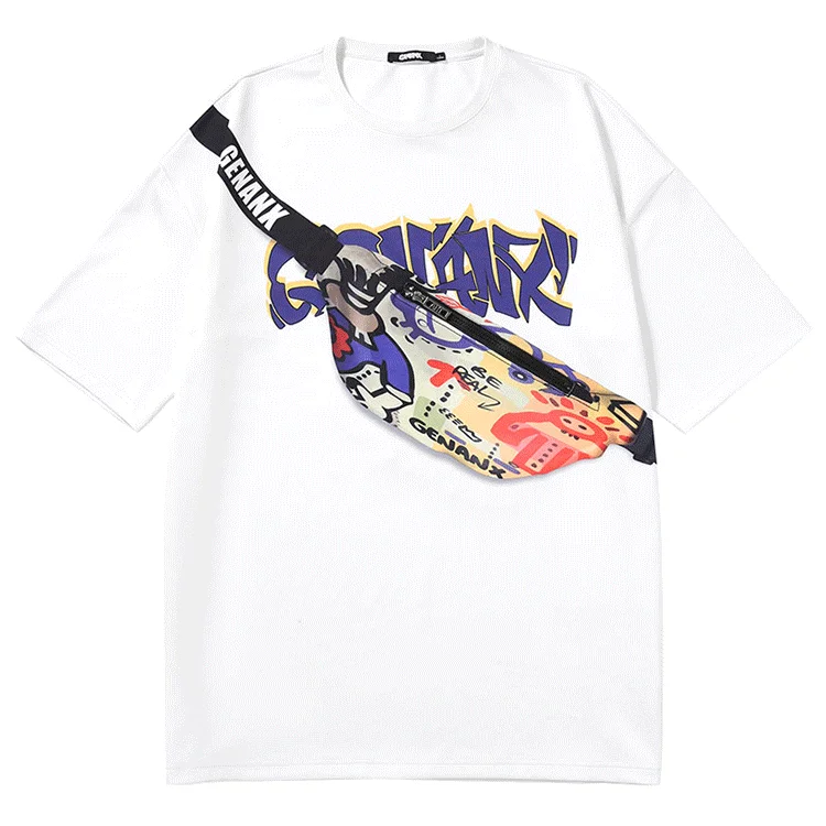 Stylish T-shirt With pocket - Image 5