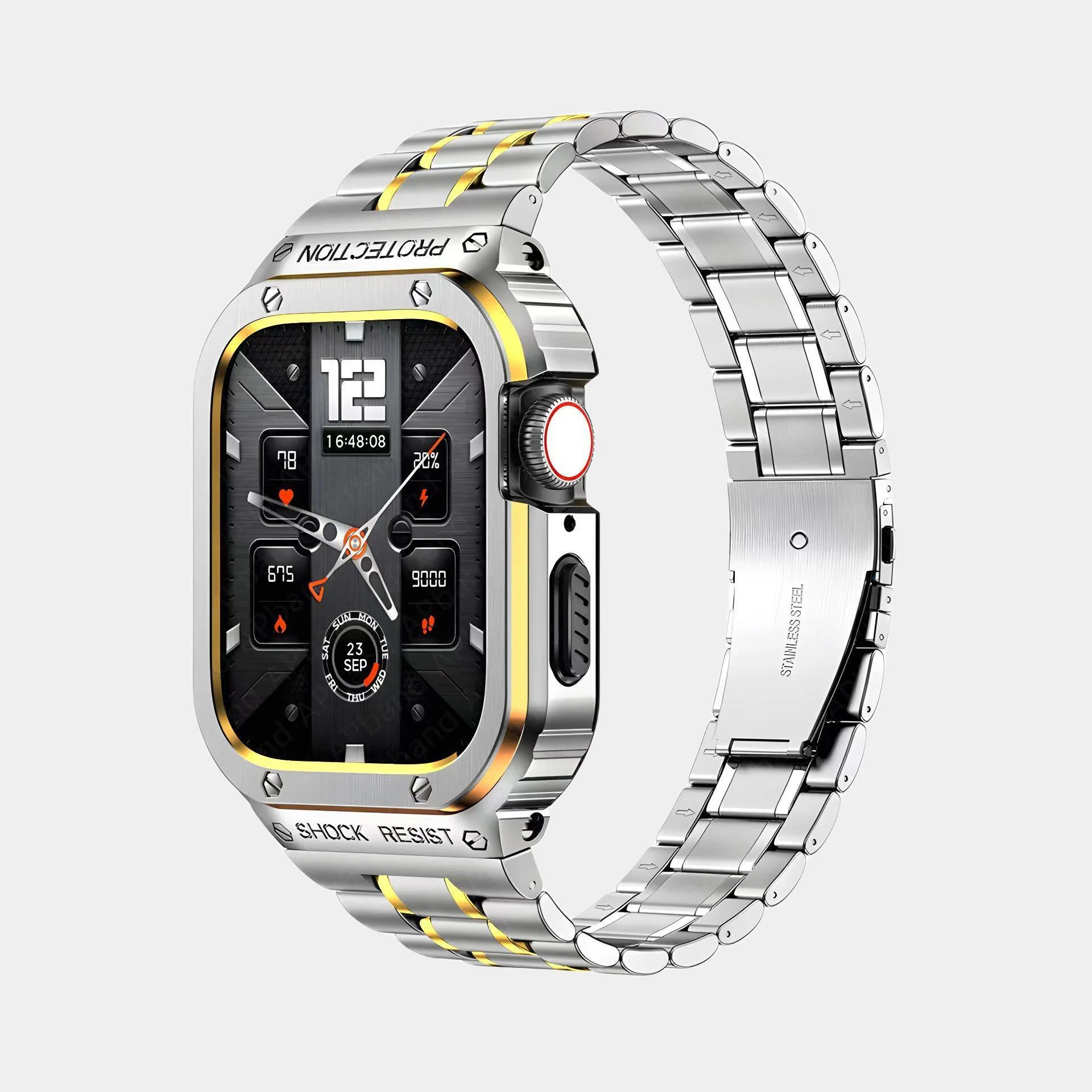 Watch Stainless Steel Band Alloy Case - Image 6