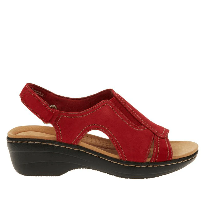 2022 New Fashion Casual Leather Wedge Sandals - Image 10