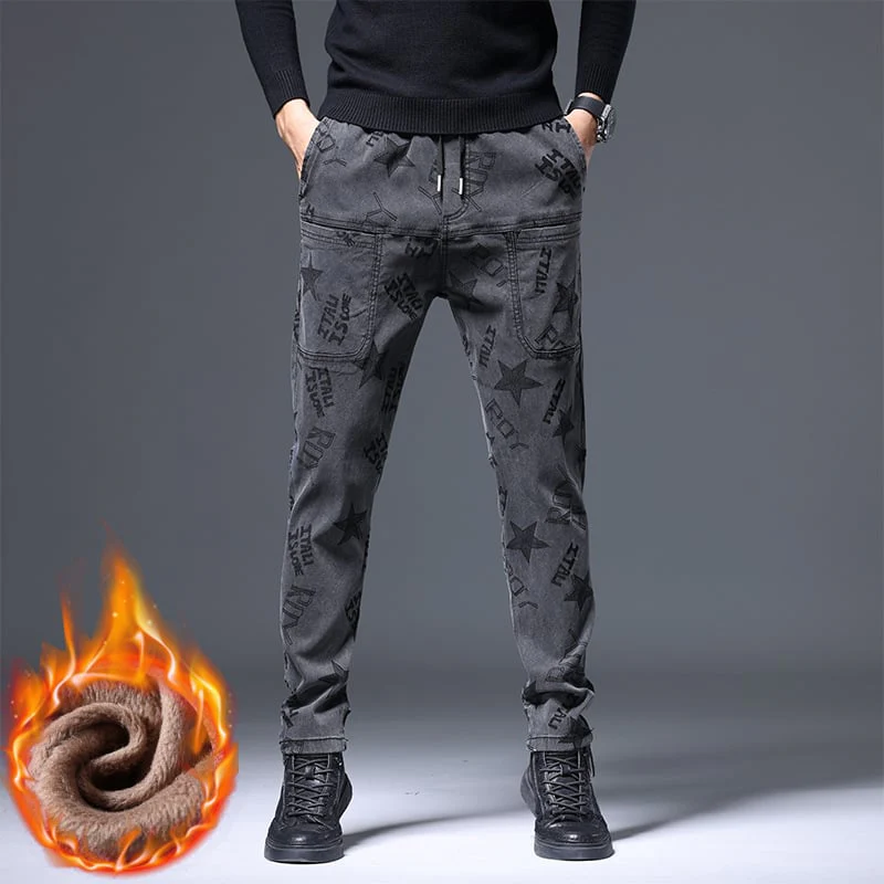 Six-pocket Stretch Casual Pants with Jacquard Pattern (Buy 2 Free Shipping) - Image 5