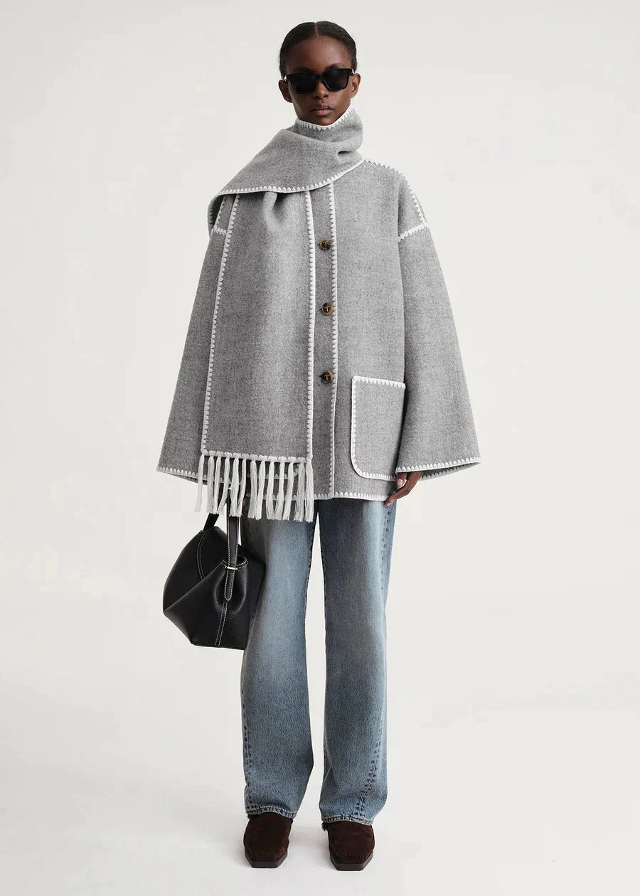 2023 New Fall/Winter Scarf Coat(🔥Buy two pieces and get free shipping worldwide) - Image 11