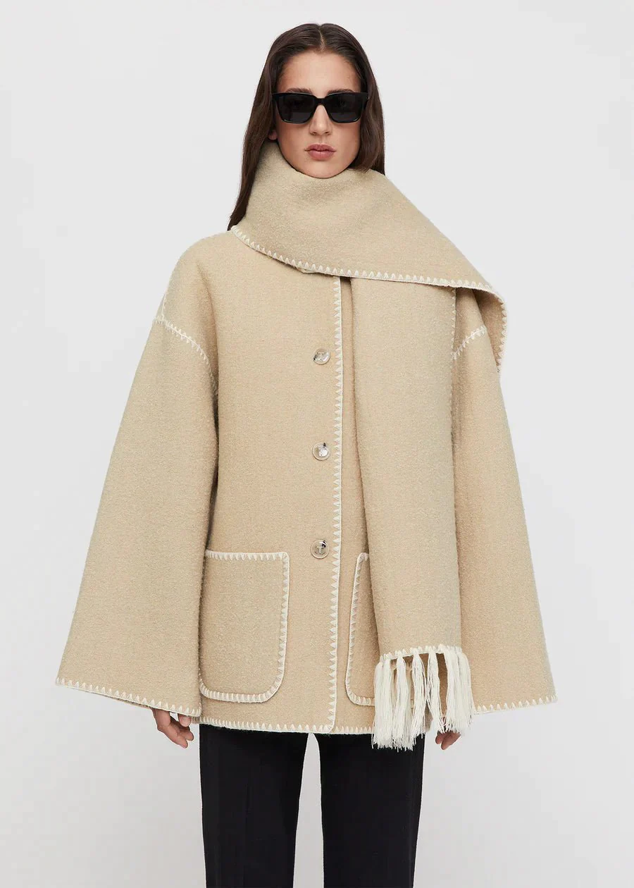 2023 New Fall/Winter Scarf Coat(🔥Buy two pieces and get free shipping worldwide) - Image 15