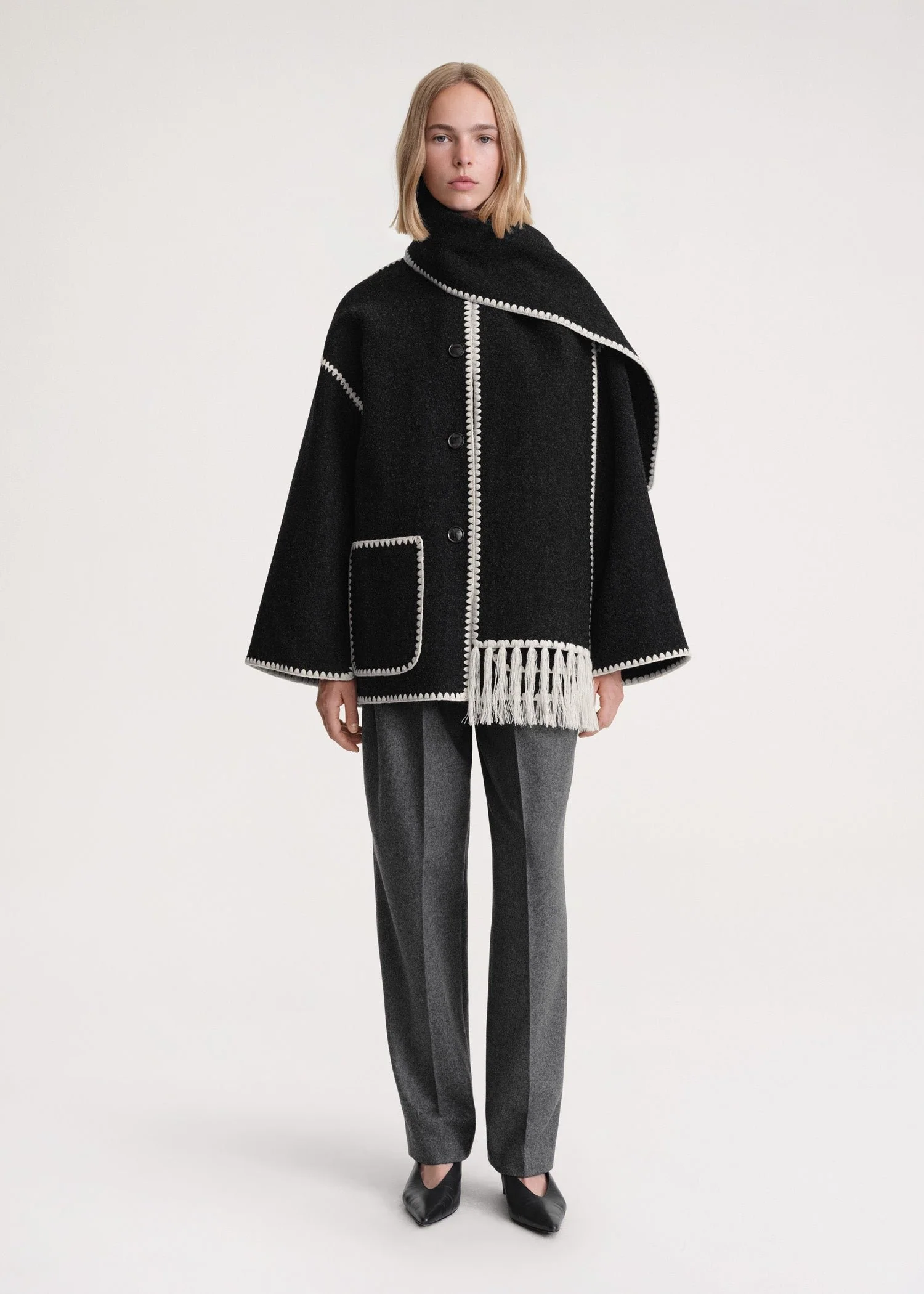 2023 New Fall/Winter Scarf Coat(🔥Buy two pieces and get free shipping worldwide) - Image 2