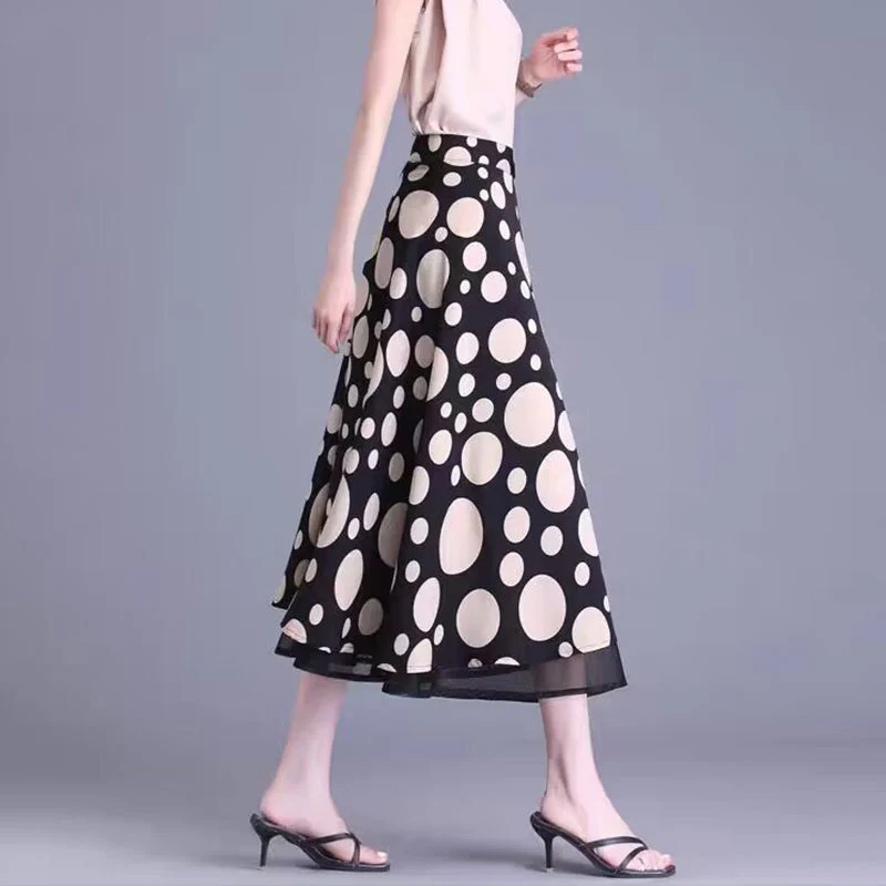 High-Waisted Tulle Midi Skirt, One-Piece Mesh Skirt - Buy two and get free shipping! - Image 12